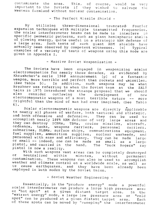 Document déclassifié CIA