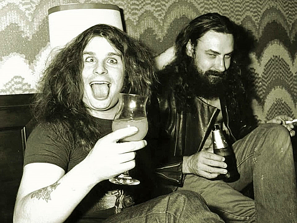 Ozzy Osbourne et Bill Ward (1972)