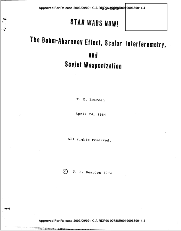 Document déclassifié CIA