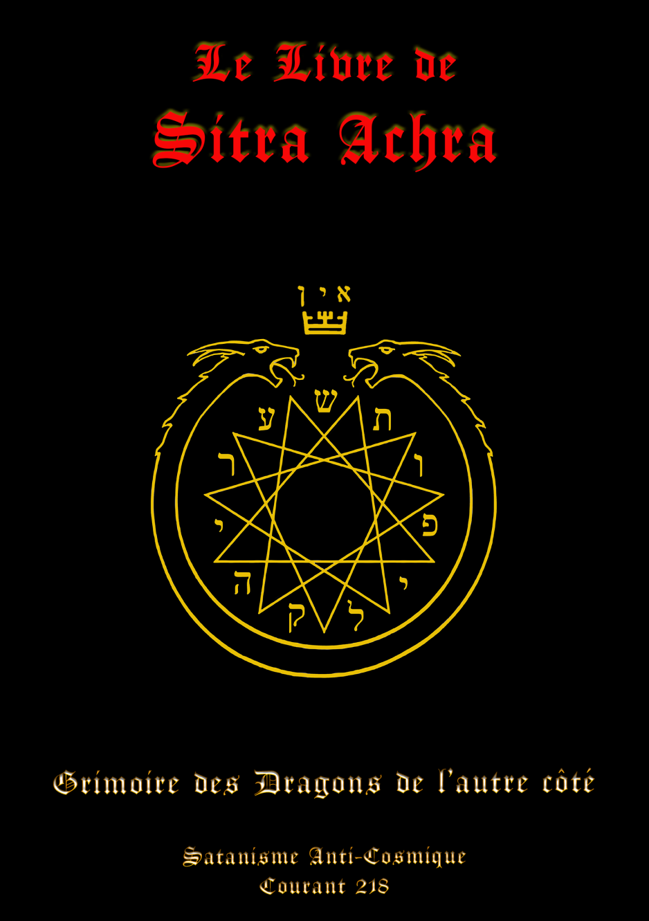 Le Livre de Sitra Achra